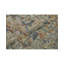 Hand-Knotted High-Quality Gold and Green Area Rug
