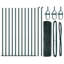 Powder-Coated Steel Border Fencing-613195839