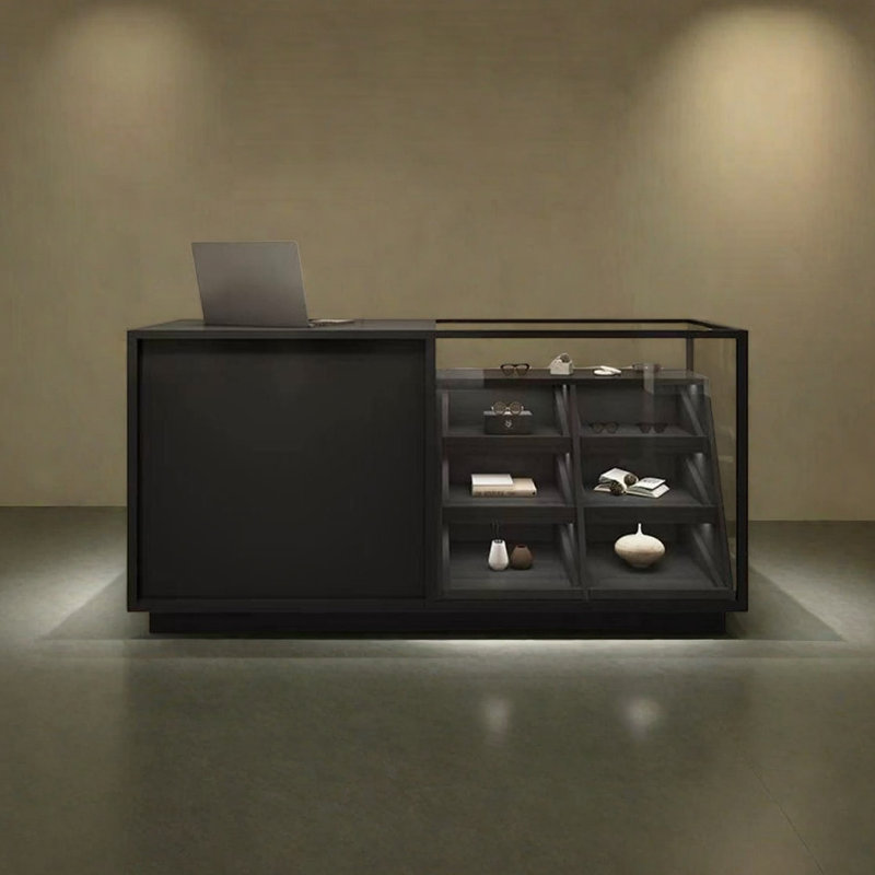 Vitrine Minimalist Atmosphere, H 35,43 po x l 78,74 po x P 23,62 po