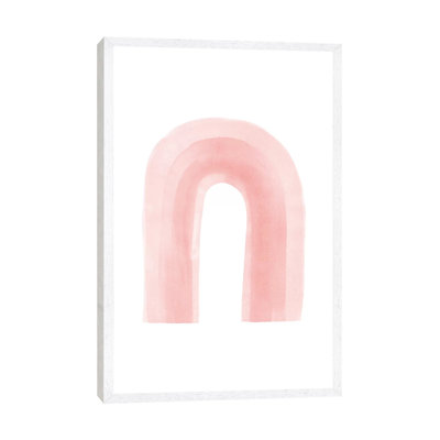 Boho Pink Rainbow 1 Piece Painting on Canvas