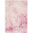 Berman Hand Tufted Wool/Cotton Geometric Rug in Rose/Ivory-20945959