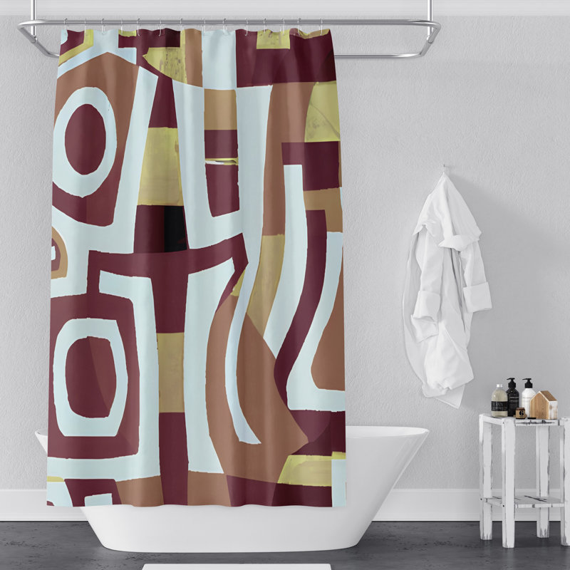 Rideau de douche Cres Cres, H 72 po x l 70 po