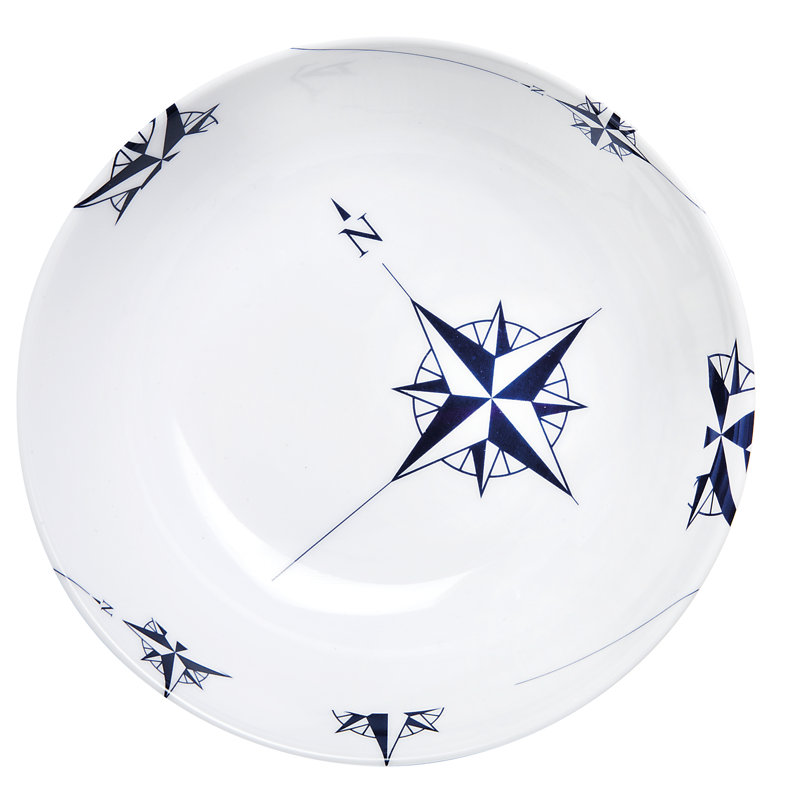 6 Piece Melamine Dining Bowl Set - Northwind
