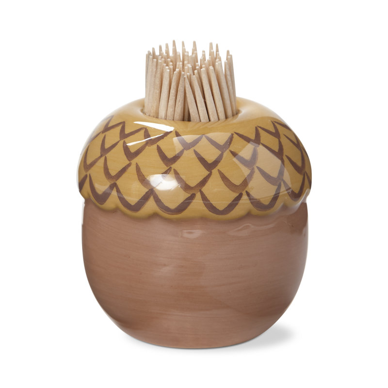 Acorn Toothpick Holder Set