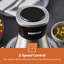GEEPAS Mini Food Processor, 2L 500W Copper Motor 3 Speed Setting Garlic Peeler Food Chopper
