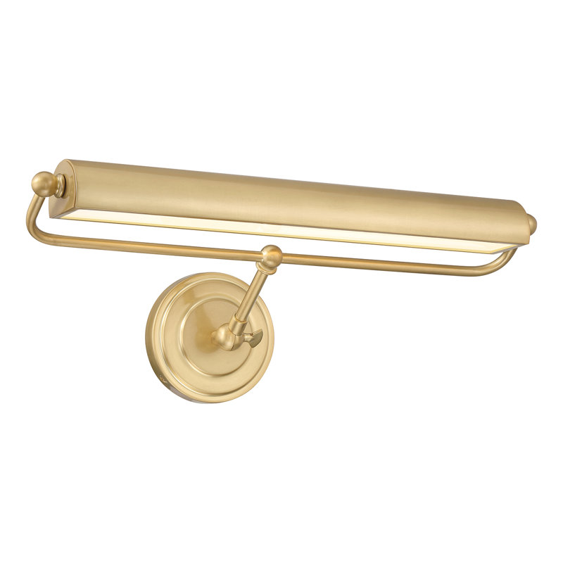 Lampe pour tableau DEL intégrée 21,5 po Latiera, Laiton vieilli
