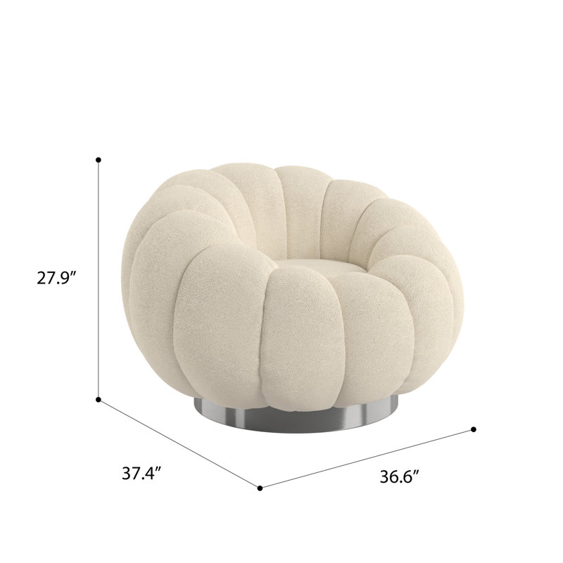 Chaises papasan pivotantes Humberto