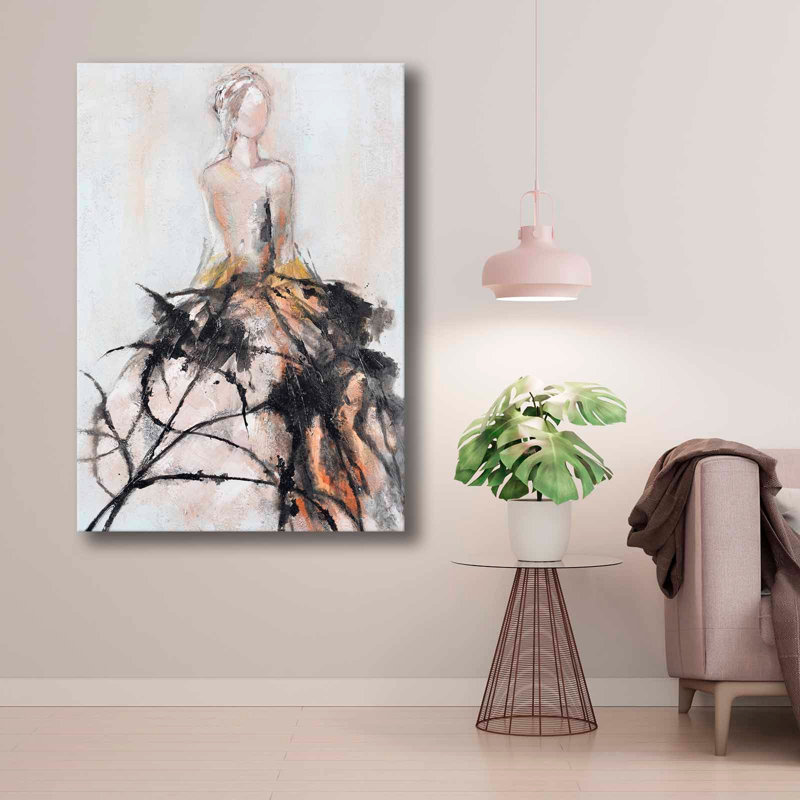 Peinture décorative sur toile