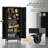 Heavy-Duty Rolling Metal Storage Cabinet with Lockable Wheels and Adjustable Shelves for Garage and Workshop Organization