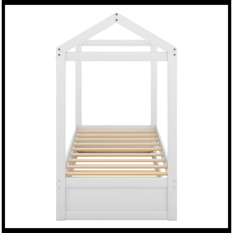Lit en bois massif Markaya
