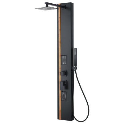 59" Shower Panel with Adjustable Shower Head