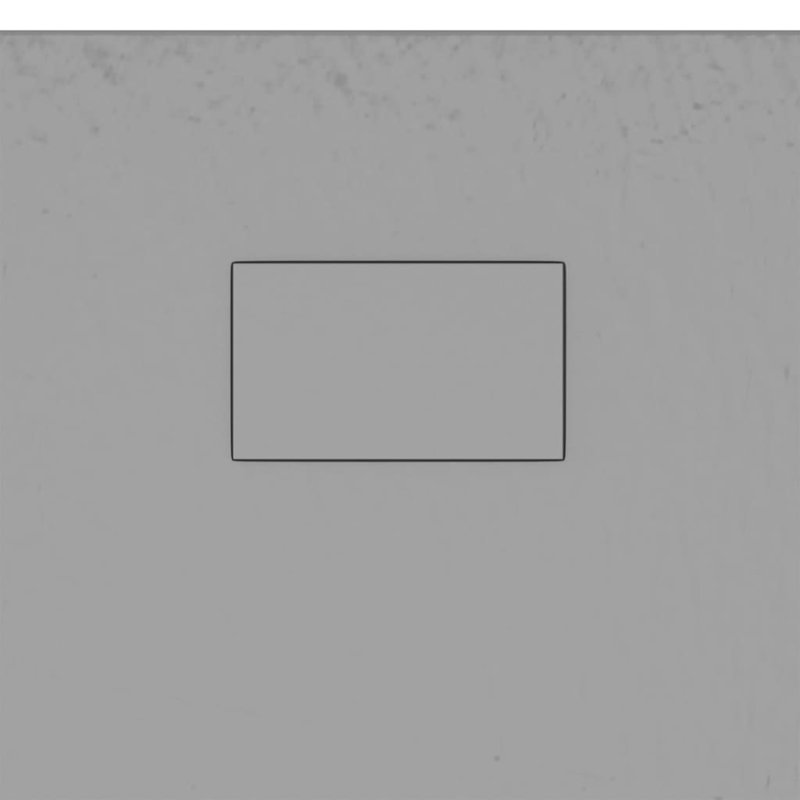 Jahnke Plastic Shower Tray, Grey, 2.6cm H x 90cm W x 90cm D