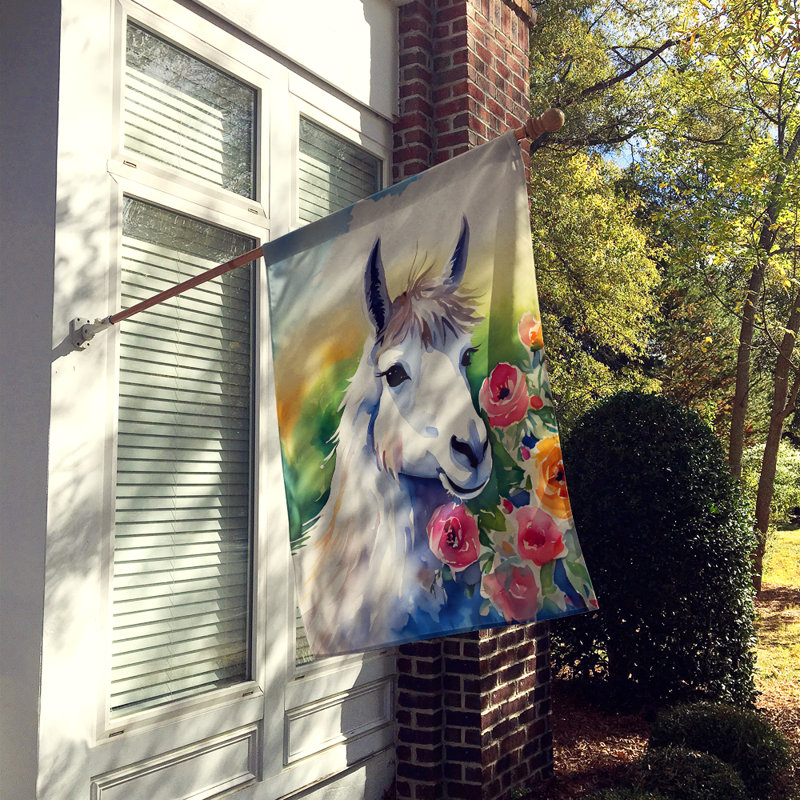 Drapeau pour animal à double face H 40 po x l 28 po