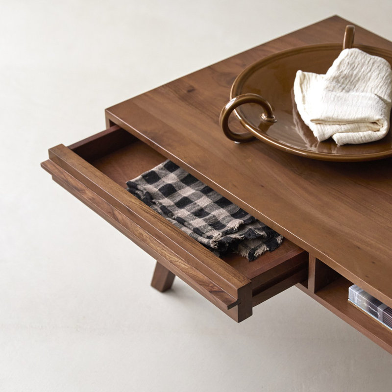 Niels Solid Wood Coffee Table
