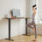 Walnut Rectangular Solid Wood Standing desk-78085961