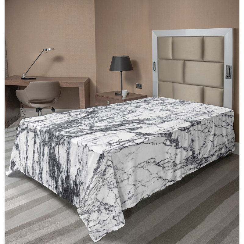 Drap Ambesonne, Drap plat pour lit simple TG