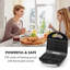 Klarstein Ceramic Non Stick Specialty Grill with Lid-48176310
