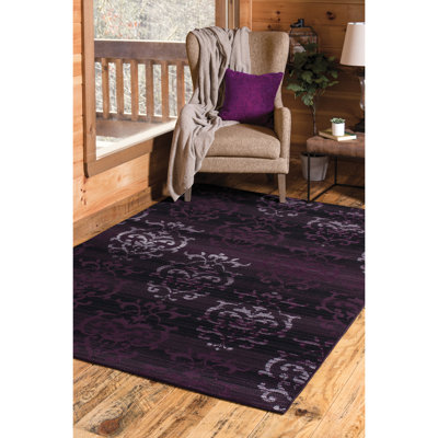 Tapis prune Rosanna