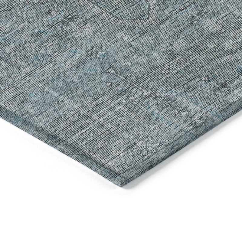 Lummus Southwestern Indoor / Outdoor Rug, Rectangle 2'6" x 3'10"