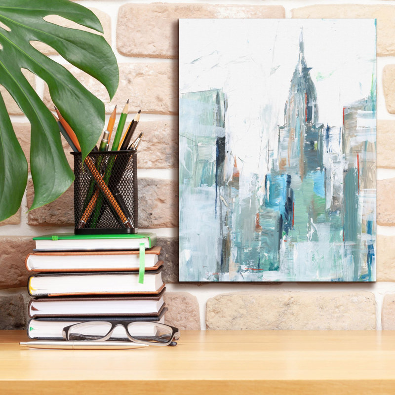 «Brilliant City Study 2» par Ethan Harper, art mural sur toile, H 16 po x l 12 po x P 0,75 po