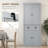 Heliane Kitchen Pantry with Adjustable Shelves-762041183