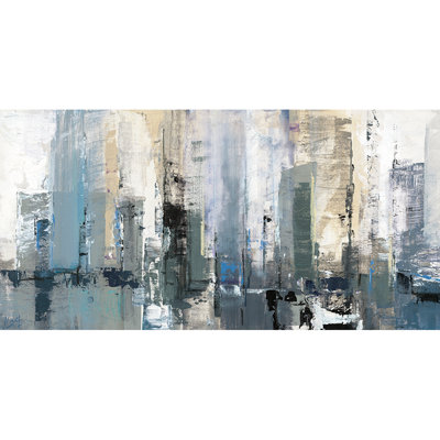 Winter Metropolis by Scott Naismith - Wrapped Canvas Painting