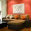 « music note world map » par michael thompsett, impression sur toile-10173025