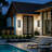 2-Pack Modern 2-Tier Square LED Outdoor Wall Sconce