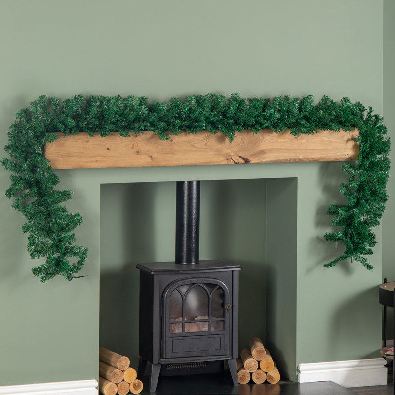 Annachiara 270cm Faux Garland, Light Green