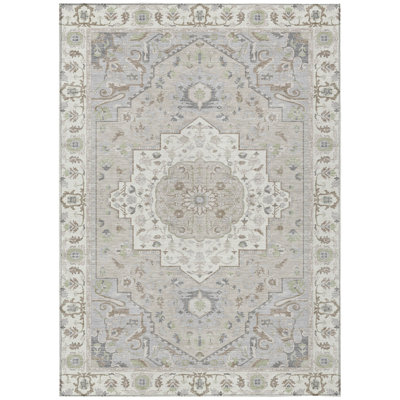Machine Washable Indoor/Outdoor Chantille ACN2674 Global Rug