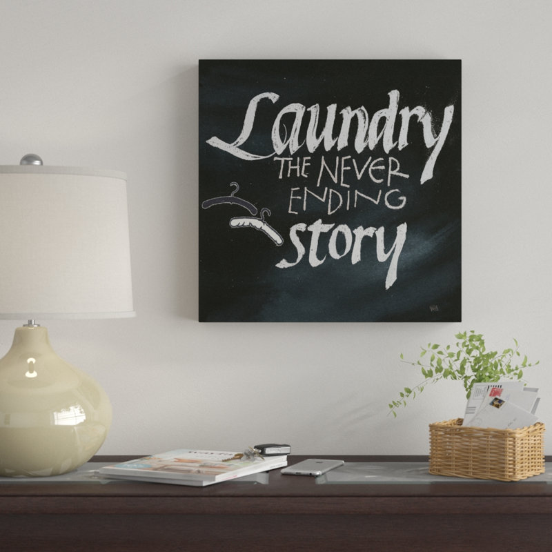 " Laundry Room II " by Chris Paschke, 14" H x 14" W x 2" D