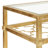 Genevieve Glass Top End Table-36520650