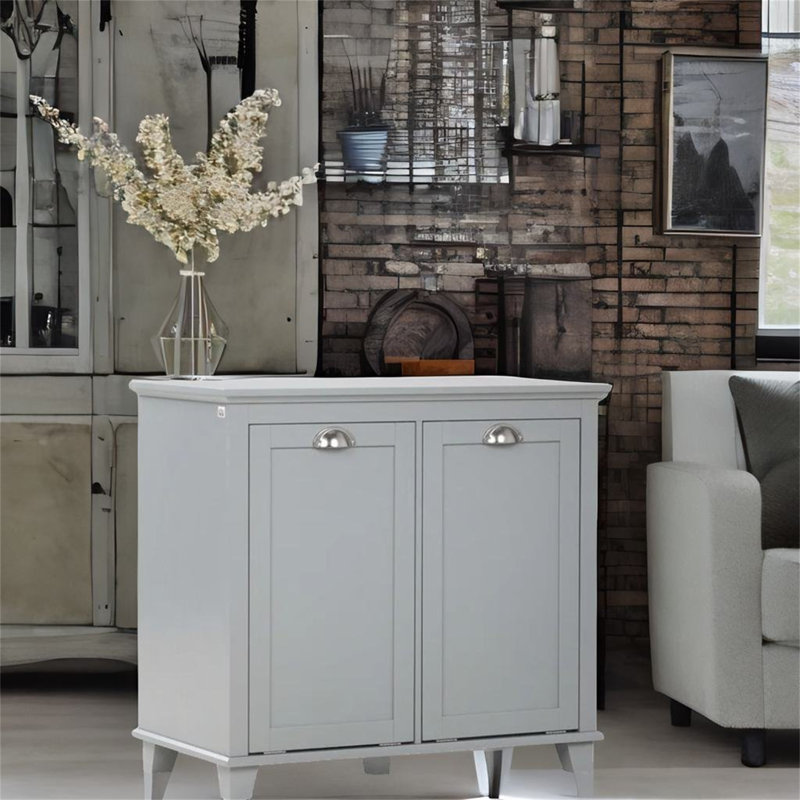 Aral Accent Cabinet, Gray
