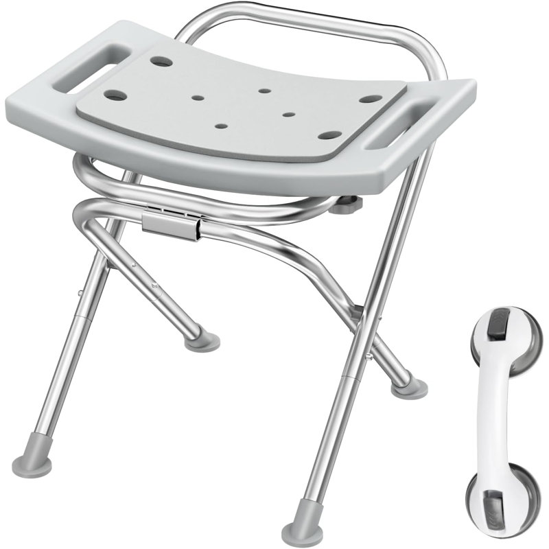 Siège de chaise de douche pliable