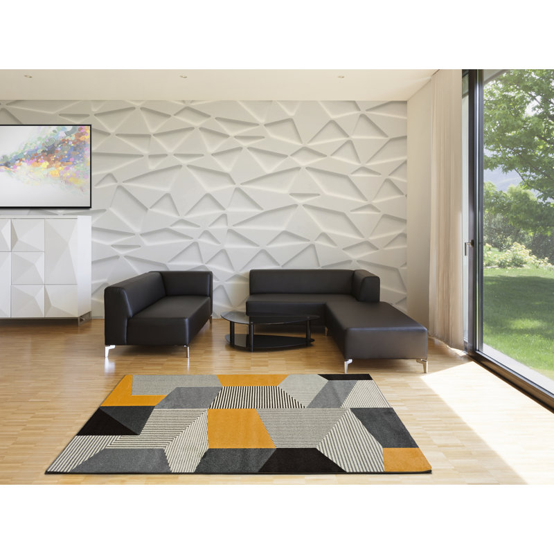 Ilsa Geometric Area Rug, Rectangle 160 x 230cm