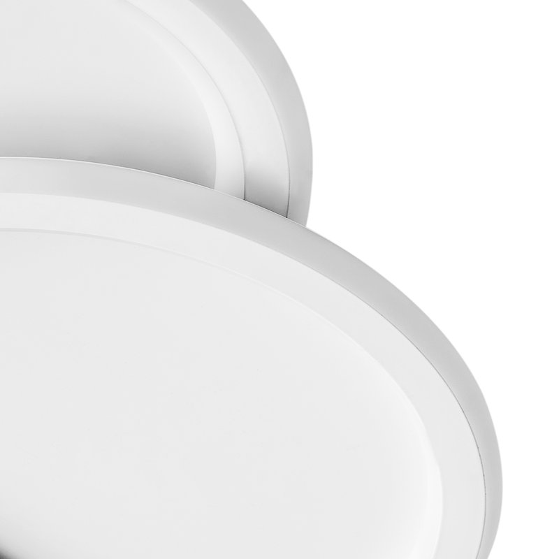 Plafonnier encastré à intensité variable de conception unique à DEL blanc 6000K Hallsy