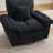 360° Swivel Chenille Accent Chair Upholstered Single Sofa With Throw Pillow-1249685644