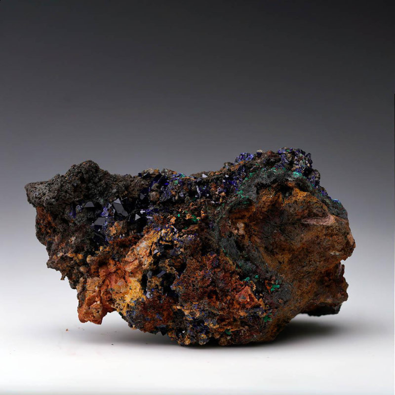 Azurite With Malachite – 137 Grams