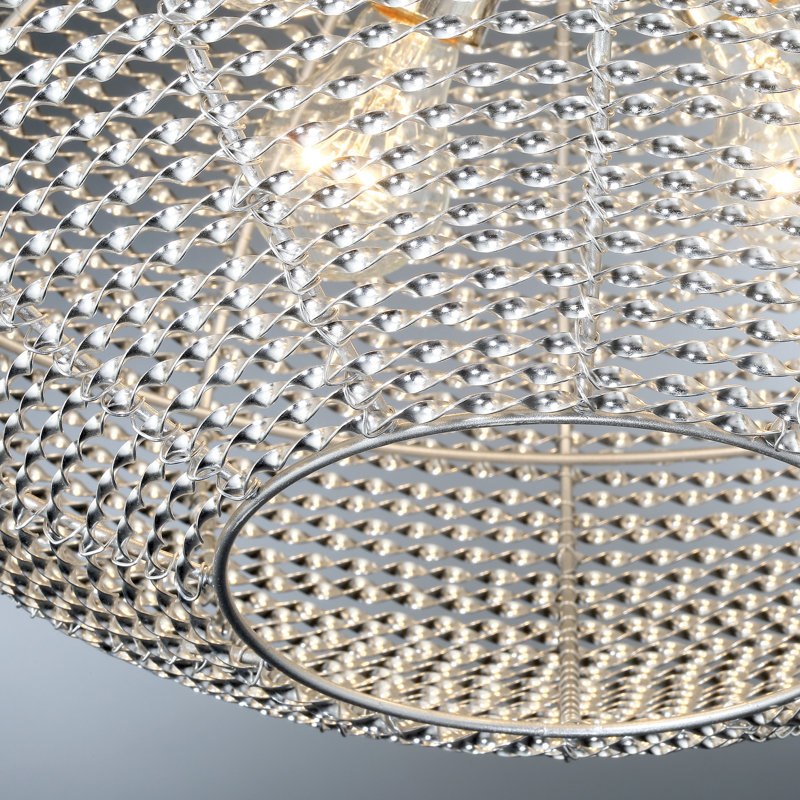 4 - Light Dimmable Globe Chandelier