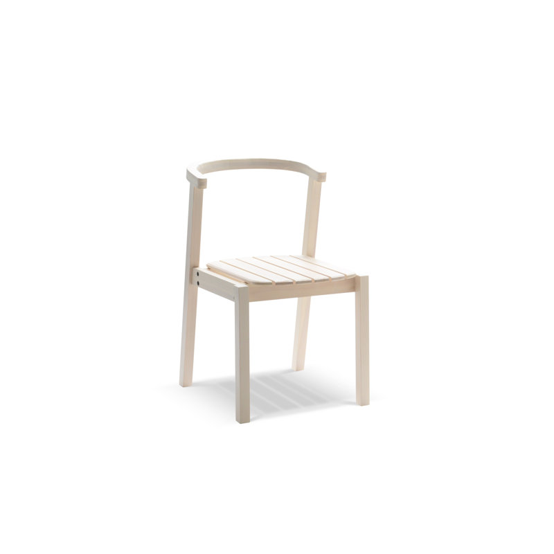 Outdoor Patio Dining Side Chair, White