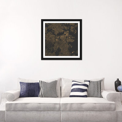 « boston », impression sur toile tendue