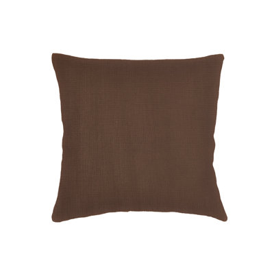 Coussin en lin chêne 18x18