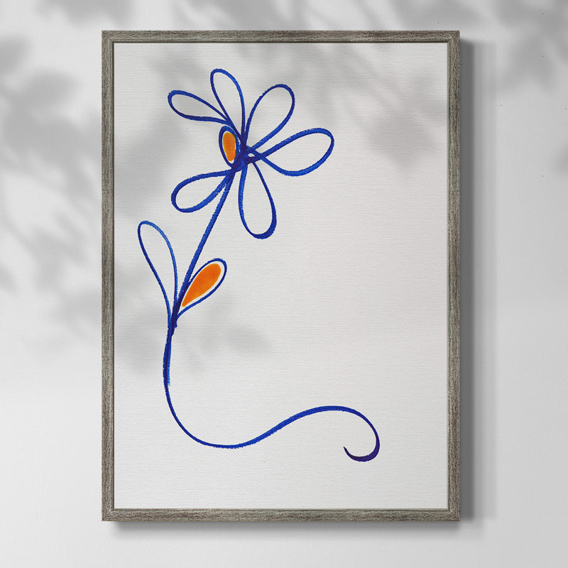 Impression encadrée Scrim embelli I, Pas de tapis, Toile encadrée argent patiné