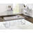 Rectangular Coffee Table With Wood And Metal Sled Table, Modern Chic