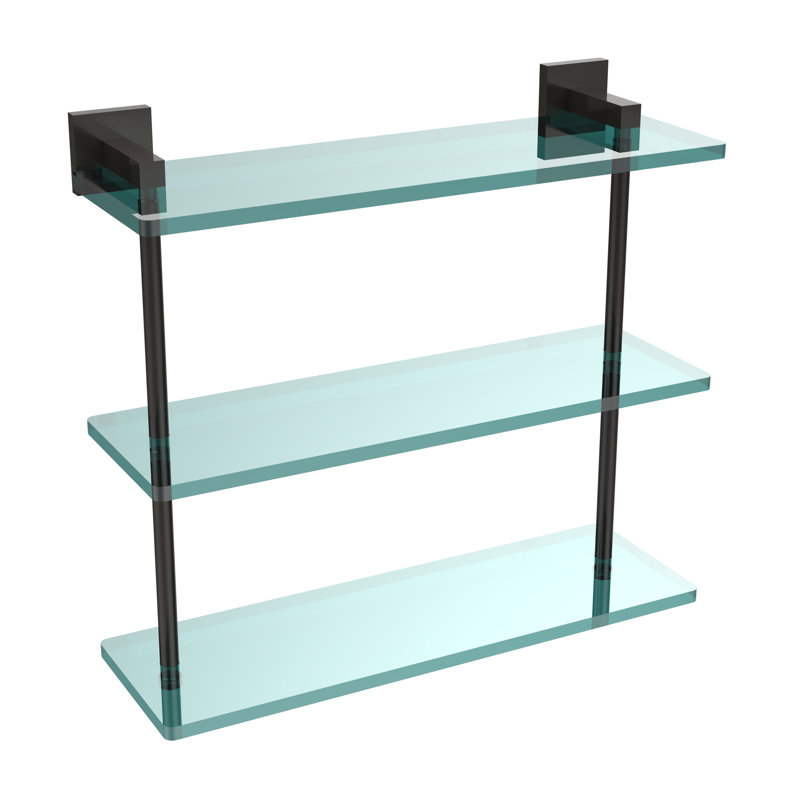 Haranu 3 Piece Tiered Shelf, Oil Rubbed Bronze