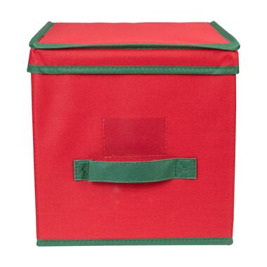 The Holiday Aisle® Christmas Ornament Storage Box with Dividers