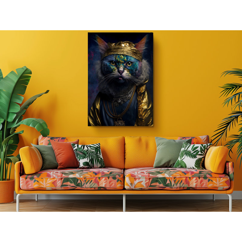 «Jordayn» Fortuneteller Cat Forecaster, 60" H x 40" W