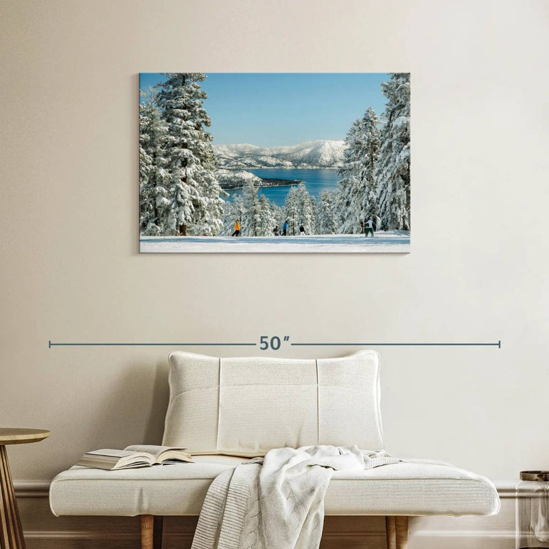Siroe Winter Tahoe Skiing, H 24 po x l 36 po