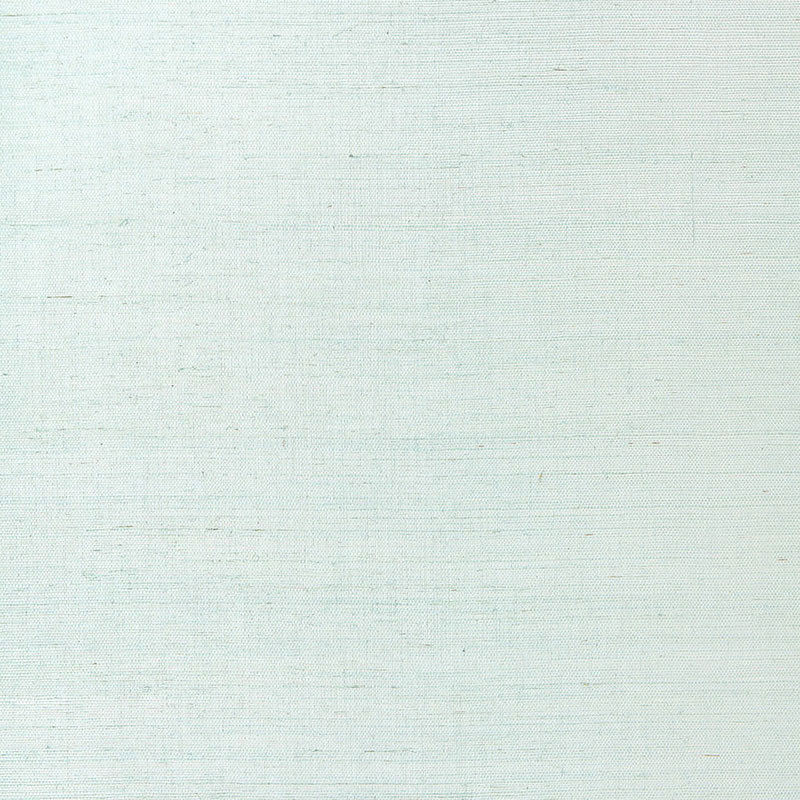 Schumacher x Celerie Kemble Suwon Sisal Wallpaper, Silver Surf