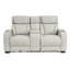 Canapé inclinable électrique et causeuse Fairway Taupe-1530582418